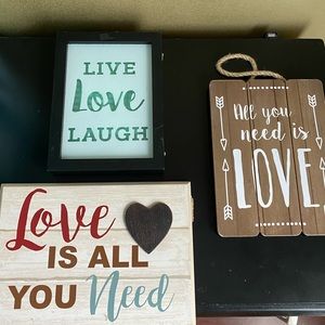 3/$15 wall art frames